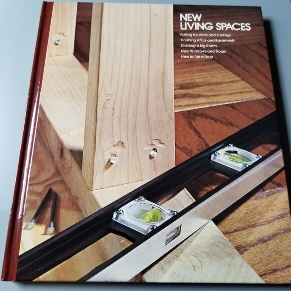 Time Life home repair series book New Living Spaces - Picture 1 of 7